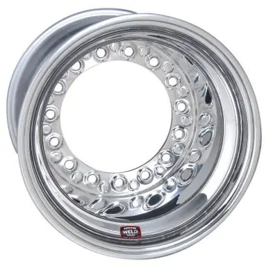 Weld Wide 5 HS Direct Mount 15x13 / 5x10.25 BP / 3in. BS Polished Assembly - No Beadlock - 571-5313 Premium