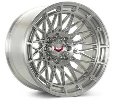 High Quality Vossen LCX-03 24x10 - 8x170 - ET+15 - Deep - 125.1 - Brushed Gloss Clear Wheel - LCX-03-4Y42