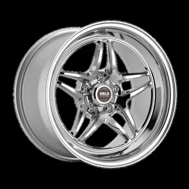 Weld S81 20x8 / 5x115 BP / 5.3in BS Polished Wheel (High Pad) - Non-Beadlock - 81HP0080W53A Handmade