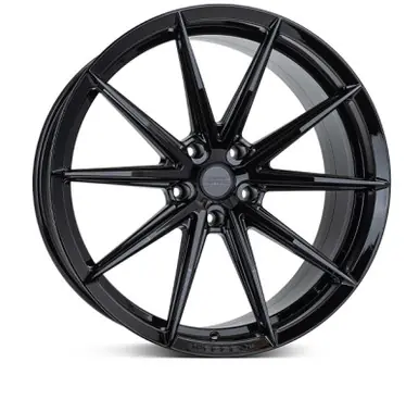 Bargain Vossen HFX-2 20x10.5 - 5x112 - ET25 - Deep - 66.5 - Gloss Black Wheel - HFX2-0M07