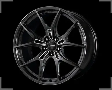 New Arrival Gram Lights 57FXZ 20x10.5 +25 5-120 Super Dark Gunmetal & Machining Rim Edge DC Wheel - WGFZAZ25WH8F