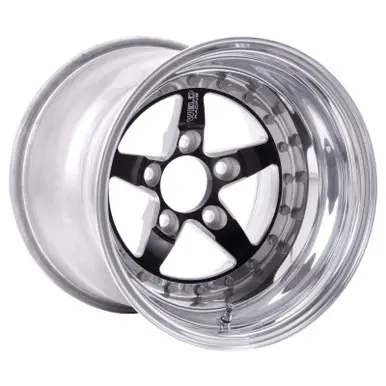 Weld Weldstar 15x10 / 5x4.5 BP / 4.5in. BS Black Wheel - Non-Beadlock - 791B-510208 In Demand