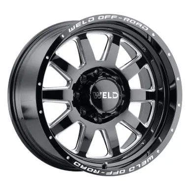 Weld Off-Road W102 20X10 Stealth 5X139.7 5X150 ET-18 BS4.75 Gloss Black MIL 110.2 - W10200070475 Must Have
