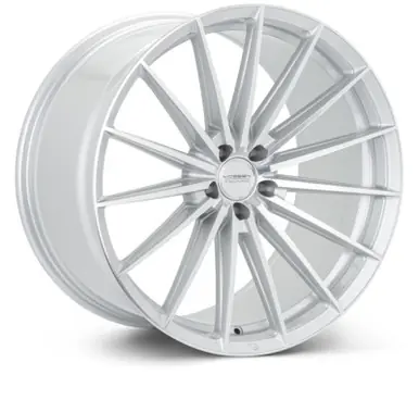 Authentic Vossen HFX-4 20x9.5 - 5x114.3 - ET25 - Deep - 73.1 - Silver Polished Wheel - HFX4-0N08