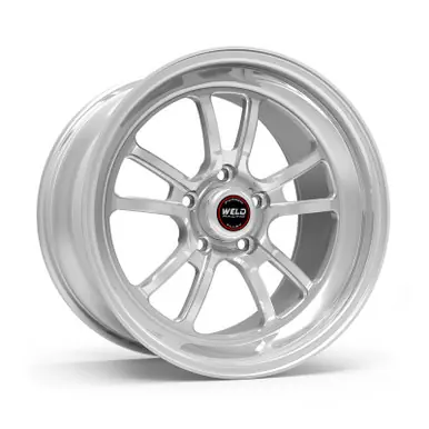 Budget Weld S70 RT-S 17x8in / 5x120 BP / 6.3in. BS - Polished Center - Polished Shell Wheel - 70MP7080N63A