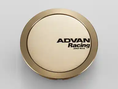 Advan 73mm Full Flat Centercap - Bronze Alumite - V1211 Same Day Shipping