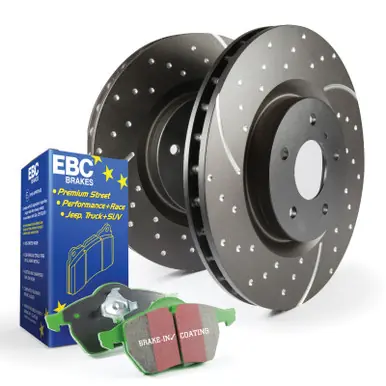 Viral EBC S10 Kits Greenstuff Pads and GD Rotors - S10KR1463