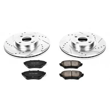 Authentic Power Stop 01-05 Mazda Miata Front Z23 Evolution Sport Brake Kit - K2353