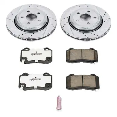 Get Yours Power Stop 18-19 Dodge Durango Rear Z26 Street Warrior Brake Kit - K5956-26