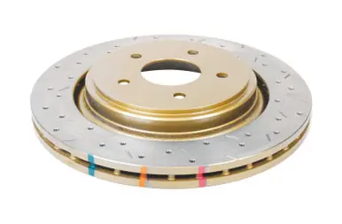 Popular DBA 05-12 Corvette C6 w/Z51 pkg Rear Drilled & Slotted 4000 Series Rotor - DBA42991XS