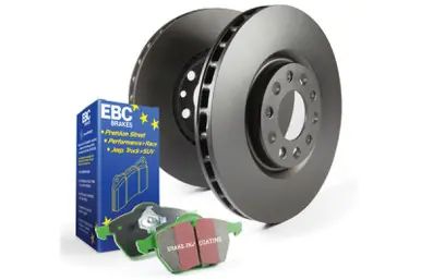 Top Pick EBC S14 Kits Greenstuff Pads and RK Rotors - S14KF1350
