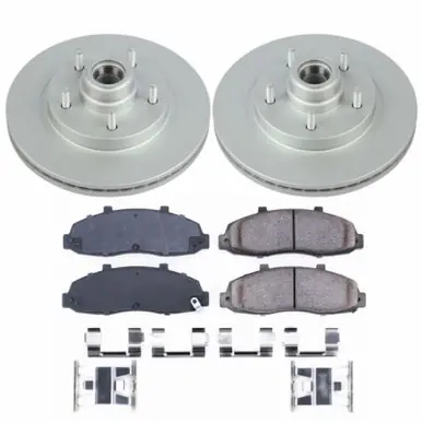 Best Choice Power Stop 97-00 Ford F-150 Front Z17 Evolution Geomet Coated Brake Kit - CRK1863