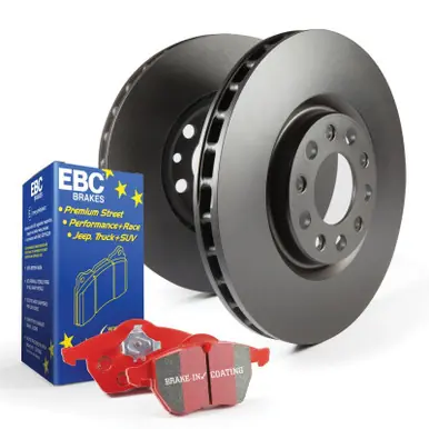 Warranty Included EBC S12 Kits Redstuff Pads and RK Rotors - S12KF1311