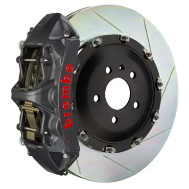 Brembo 09-13 X5M Front GTS BBK 6 Piston Cast 405x34 2pc Rotor Slotted Type1 -Black HA - 1N2.9537AS Secure Checkout