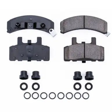 Authentic Power Stop 1993 Cadillac 60 Special Front Z17 Evolution Ceramic Brake Pads w/Hardware - 17-369