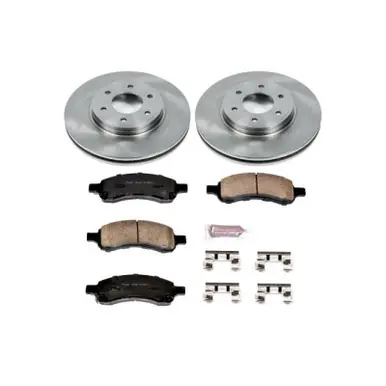 Power Stop 06-09 Chevrolet Trailblazer Front Autospecialty Brake Kit - KOE1453 Money Back Guarantee