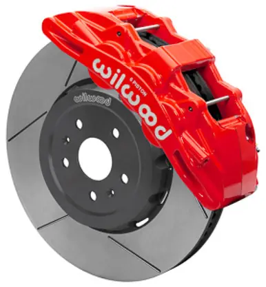 Wilwood SX6R Big Brake Dynamic Front Brake Kit 15in Slotted Red 2020+ Chevy C8 Corvette - 140-17004-R Special Discount