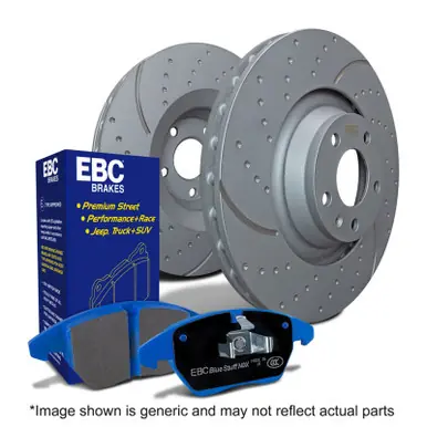 Best Price EBC S6 Kits Bluestuff Pads and GD Rotors - S6KF1433