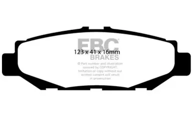 Today Only EBC 93-97 Lexus GS300 3.0 Ultimax2 Rear Brake Pads - UD572