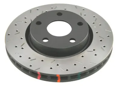 DBA 1988 Alfa Romeo Spider Front 4000 Series Drilled & Slotted Rotor - DBA4573XS In Demand