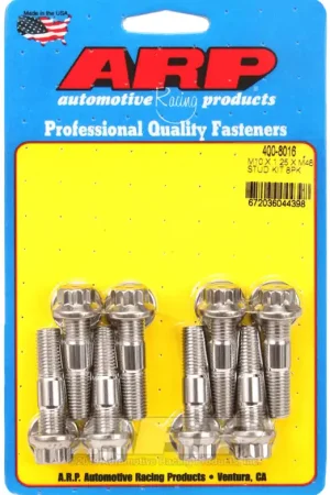 ARP Sport Compact M10 x 1.25 x 48mm Stainless Accessory Studs (8 pack) New Release