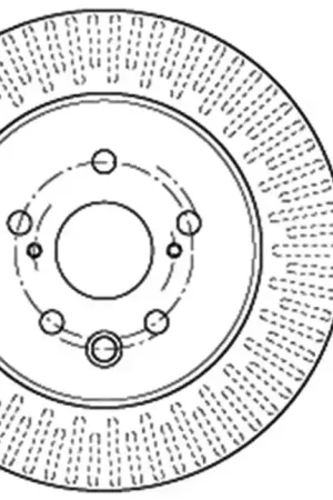Best Seller StopTech 13-14 Lexus GS300/350/400/430 Slotted Sport Rear Right Brake Rotor