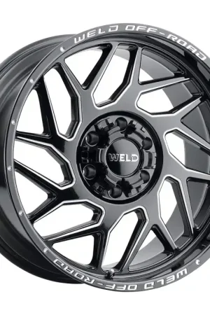 Holiday Sale Weld Off-Road W117 20X10 Fulcrum 5X127 5X139.7 ET13 BS6.00 Gloss Black MIL 87.1