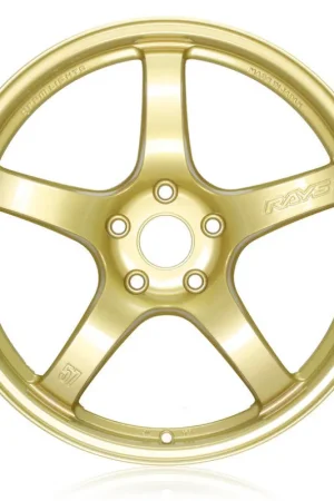 Editor’s Pick Gram Lights 57CR 18x9.5 +38 5x114.3 E8 Gold Wheel (Min Order Qty 20)