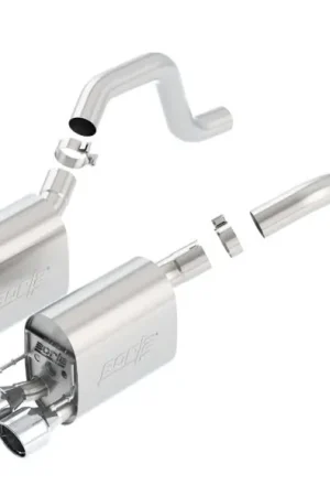 Borla 06-13 Chevy Corvette C6 ZO6/ZR1 Manual Trans S-Type II Rear Section Exht Dual Rd Rolled Tips Price Cut