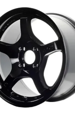 Premium Gram Lights 57CR 18x9.5 +38 5x100 Glossy Black Wheel