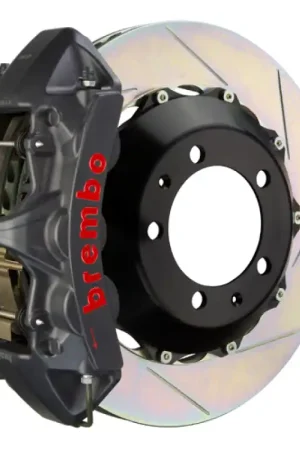 Affordable Brembo 05-13 Corvette Front GTS BBK 6 Piston Cast 355x32 2pc Rotor Slotted Type1-Black HA